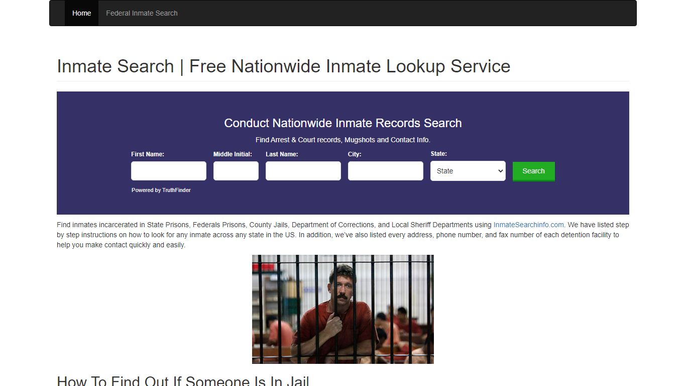 Free Tennessee Inmate Lookup – DOC Inmate Locator